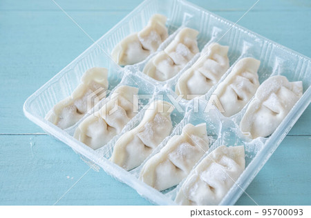 Packed raw gyoza 95700093