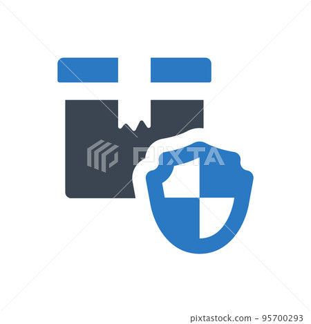 Package insurance icon Package insurance icon 95700293