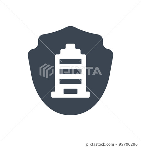 Corporate insurance icon 95700296