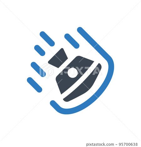 Spacecraft atmospheres entry icon 95700638