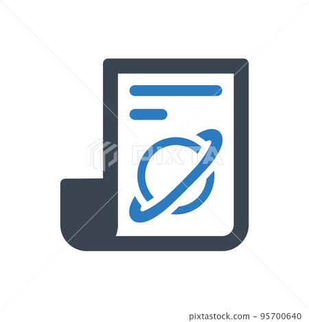 Mars news icon Mars news icon 95700640