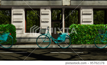 3D illustration Background for advertising and wallpaper in festival and Car Free Day scene. 3D rendering in decorative concept. 3D illustration Background for advertising and wallpaper in festival and Car Free Day scene. 3D rendering in decorative concept. 95702178