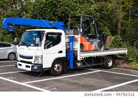 裝載式汽車起重機 Unic 車鏟裝載機 95702312