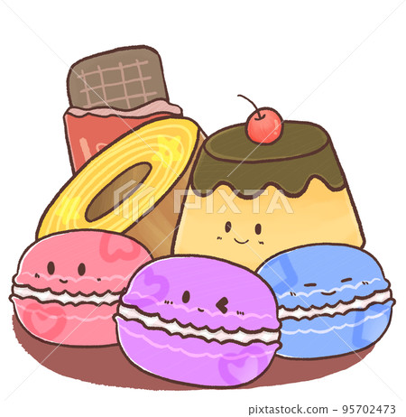 R: A more fairy tale cake shop☆Macaron Wallpaper⑨ R: A more fairy tale cake shop☆Macaron Wallpaper⑨ 95702473