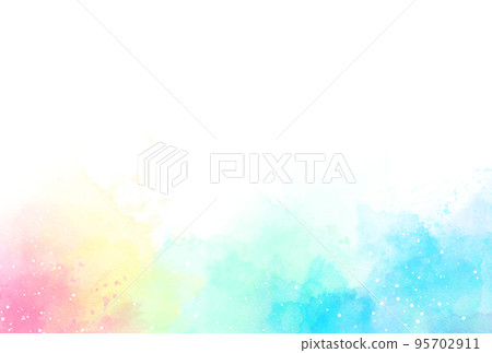 Background material_watercolor texture_colorful Background material_watercolor texture_colorful 95702911