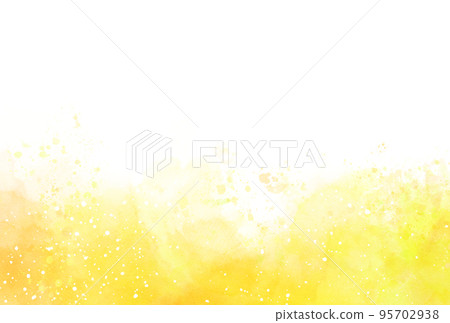 背景材質_水彩紋理_黃色 背景材質_水彩紋理_黃色 95702938