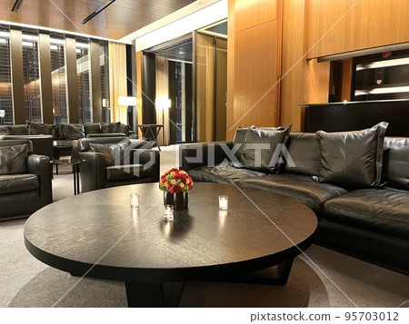 Gorgeous living room in a luxury apartment Gorgeous living room in a luxury apartment 95703012