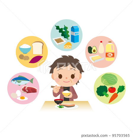 A well-balanced diet and women 95703565