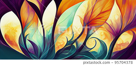 Colorful vintage organic bacground Colorful vintage organic bacground 95704378