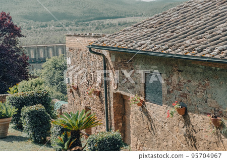 Abbey of San Galgano in the Province of Siena, Tuscany, Italy. Abbey of San Galgano in the Province of Siena, Tuscany, Italy. 95704967