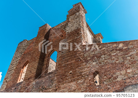 Abbey of San Galgano in the Province of Siena, Tuscany, Italy. 95705123