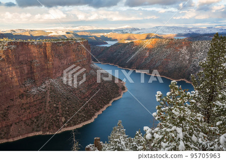 Winter in Flaming Gorge 95705963