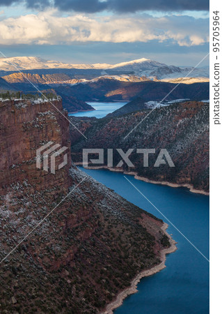 Winter in Flaming Gorge 95705964
