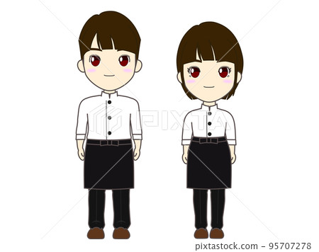 Cafe clerk UC style 95707278