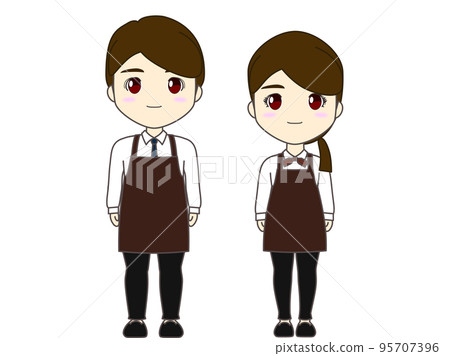Cafe clerk SZ style Cafe clerk SZ style 95707396