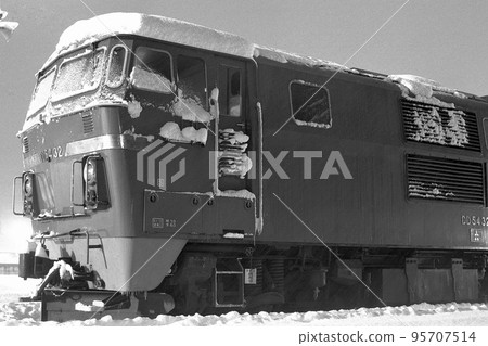 Railway National Railway JR train locomotive DD54 DL Fukuchiyama Locomotive Depot Bantan Line Wadayama Branch 95707514