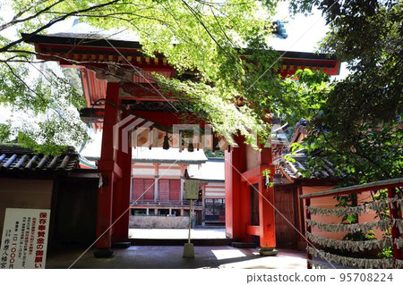 Oita City West Gate of Subara Hachimangu Shrine Oita City West Gate of Subara Hachimangu Shrine 95708224