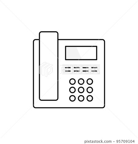 商務電話插畫 95709104