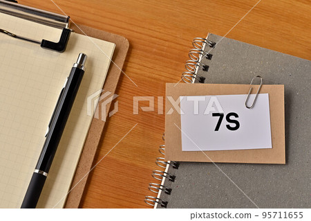 A piece of paper with 7S written on it A piece of paper with 7S written on it 95711655