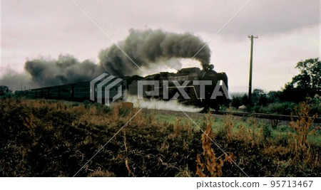 1970年c62快遞新雪谷函館幹線北海道紀實照片舊彩色照片 95713467