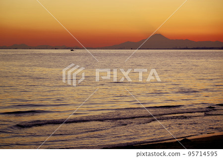 從海濱幕張公園人行天橋欣賞夜景 95714595