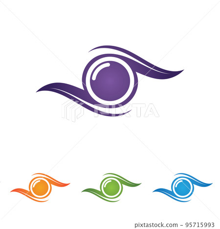 Eye Care vector logo design Eye Care vector logo design 95715993