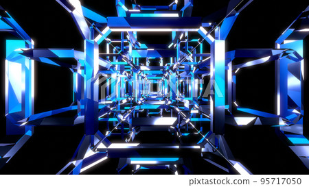 Crystal Jewel VJ square blue [different version available] 95717050