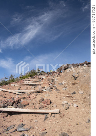 Beautiful scenery seen while walking Mt. Nantai 95717525