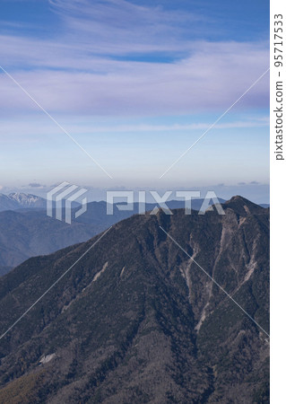 Beautiful scenery seen while walking Mt. Nantai 95717533