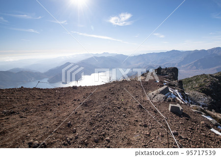 Beautiful scenery seen while walking Mt. Nantai 95717539