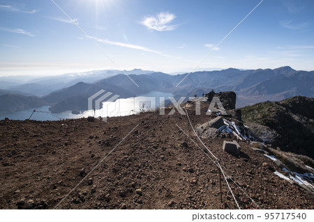Beautiful scenery seen while walking Mt. Nantai 95717540