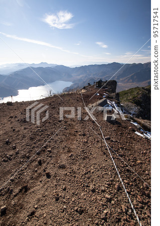 Beautiful scenery seen while walking Mt. Nantai 95717541