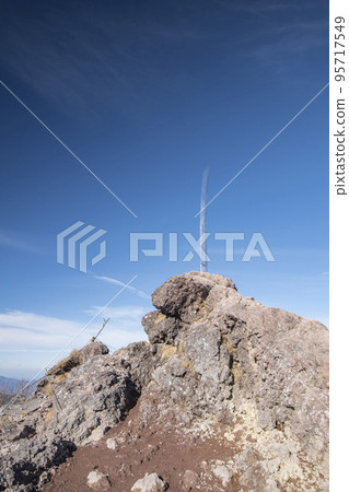 Beautiful scenery seen while walking Mt. Nantai 95717549