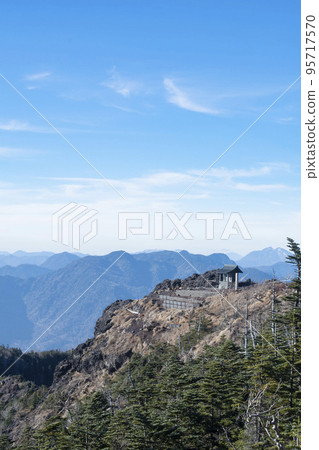 Beautiful scenery seen while walking Mt. Nantai Beautiful scenery seen while walking Mt. Nantai 95717570