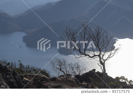 Beautiful scenery seen while walking Mt. Nantai Beautiful scenery seen while walking Mt. Nantai 95717575