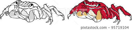 Ukiyo-e crab part 3 Ukiyo-e crab part 3 95719104