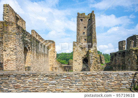 Okor - ruins of medieval castle near Prague Okor - ruins of medieval castle near Prague 95719618