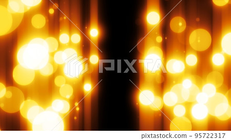 Vertical Glow Particle Hollow Yellow Gold Still Image Vertical Glow Particle Hollow Yellow Gold Still Image 95722317