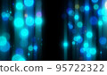 Vertical Glow Particle Hollow Blue Light Blue Still Image 95722322