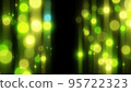 Vertical Glow Particle Hollow Green Still Image 95722323