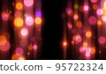 Vertical Glow Particle Hollow Pink Red Still Image 95722324