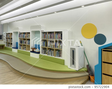 Children's library, books, reading 95722904