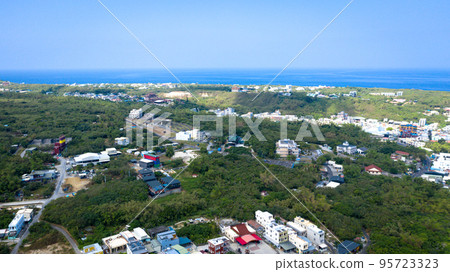 The aerial view of Little Liuqiu 95723323