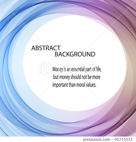 Colored abstract waves. Banner layout. Presentation template. A circle. eps 10 Colored abstract waves. Banner layout. Presentation template. A circle. eps 10 95725551