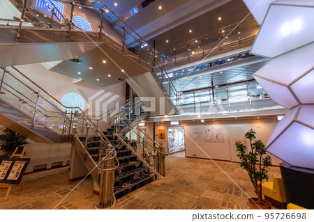 Interior of a luxury liner 95726698