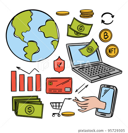 ECOMMERCE TRADING Nft Market Online Selling Of Arts And Musical Works For Cryptocurrency Network Technology For Trade Marketplace With Non-fungible Token ECOMMERCE TRADING Nft Market Online Selling Of Arts And Musical Works For Cryptocurrency Network Technology For Trade Marketplace With Non-fungible Token 95729305