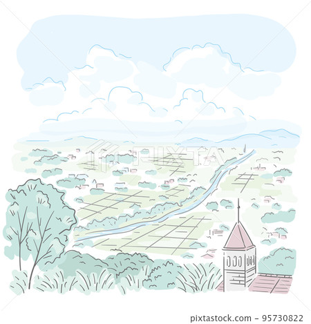 丘陵景觀 95730822