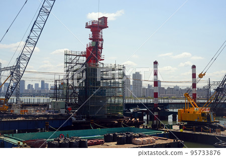 Bridge pier foundation work-4 Bridge pier foundation work-4 95733876