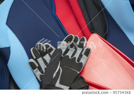 Diving Equipment Wetsuits, Gloves, Fins Diving Equipment Wetsuits, Gloves, Fins 95734168