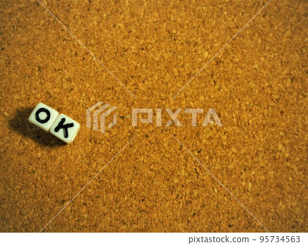OK Alphabet block (lower case, cork) 95734563